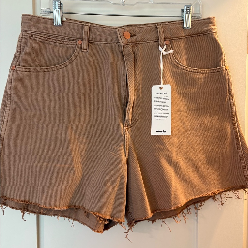 Wrangler Women's Brown Jean Shorts